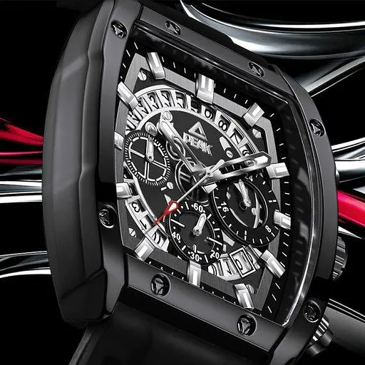 Мужские наручные часы Peak X Maison (Черные) - фото 9