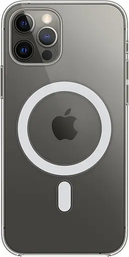 Чохол Clear Case з MagSafe для Apple iPhone 12/12 Pro (6.1) Transparent ААА [52516] - фото 2