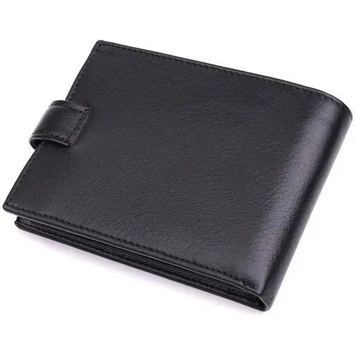 Місткий чоловічий гаманець із натуральної шкіри Bond 13х9.5х2 см acs0029593 - фото 2
