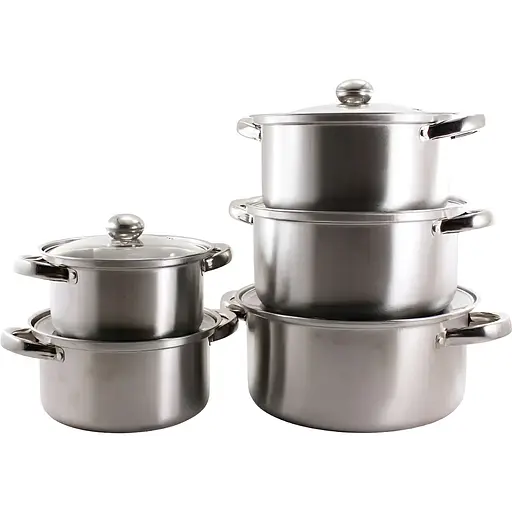 Набір посуду Zauberg зі скляною кришкою (000033933) - фото 1