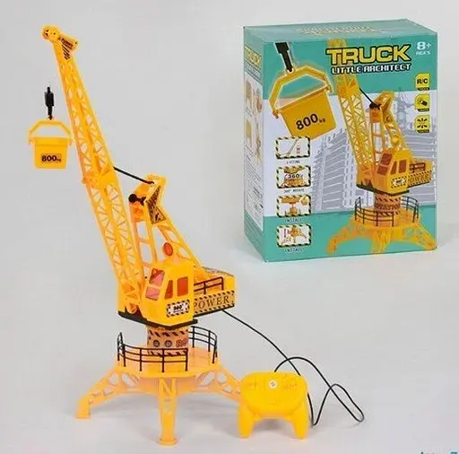 Іграшка на радіокеруванні Кран QF323 Різнокольоровий - фото 1