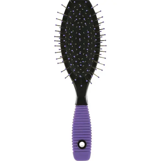 Щетка массажная для волос SPL 8582S, фиолетовая - фото 1