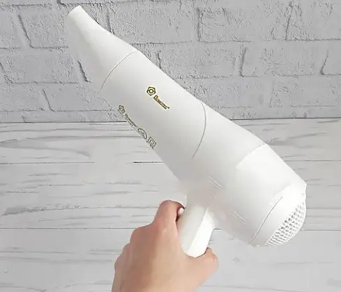 Фен для сушіння та укладання волосся Domotec MS-0808 3000 Вт Білий - фото 2