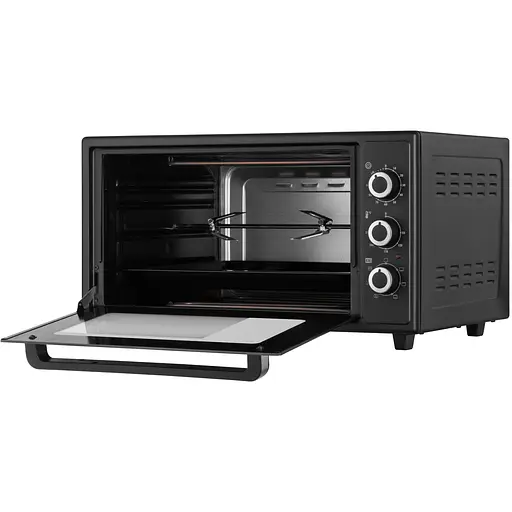 Піч електрична Ardesto 48 л, 1600 Вт, механіч., конвенція, рожен, чорний - фото 6