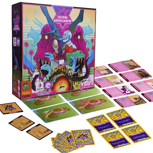 Настільна гра Планета Ігор Острів Динозаврів (Dinosaur Island) (укр.) (RO31UA) - фото 15