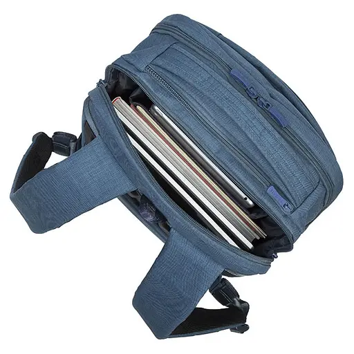 Рюкзак для ноутбука Rivacase 17.3" Blue (8365) (8365 (Blue)) - фото 4