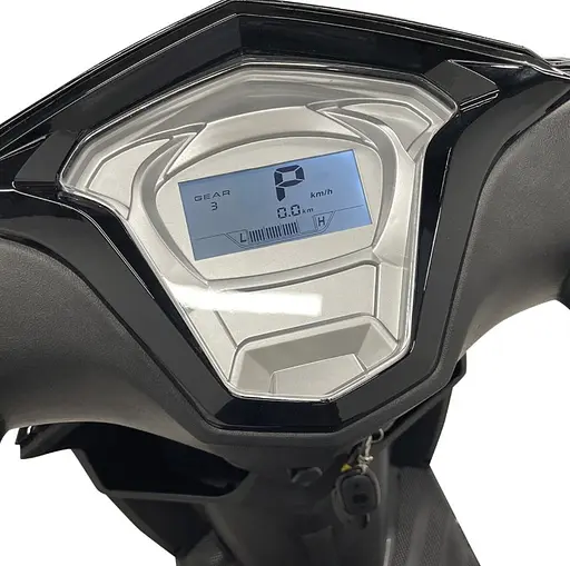 Электроскутер BeastBike Viperwolf 1000W черный - фото 6