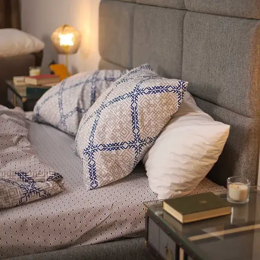 Комплект постільної білизни Viluta двоспальний ранфорс 21161 100% бавовна - фото 6