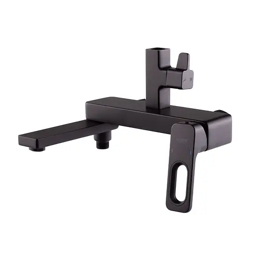 Душова система Koer KB-56031-05 3 функції KR5439, Чорний матовий - фото 4