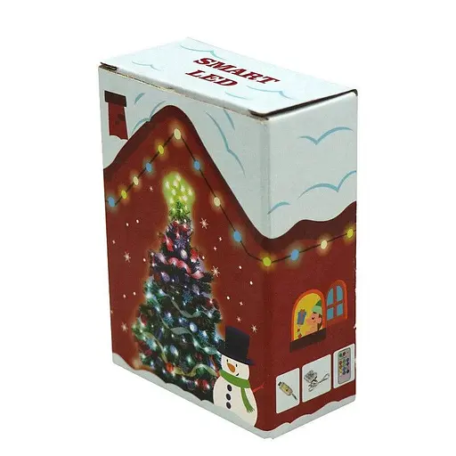 Гірлянда Smart led 100 крапель 10 м з пультом 12 режимів 16 кольорів розумна світлодіодна гірлянда - фото 2