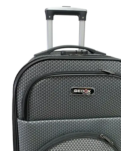 Валіза тканинна(Impertex) Маленька(S) Водонепроникна на 4 Подвійних Колесах 50 л Розширенням TK001-S - фото 2