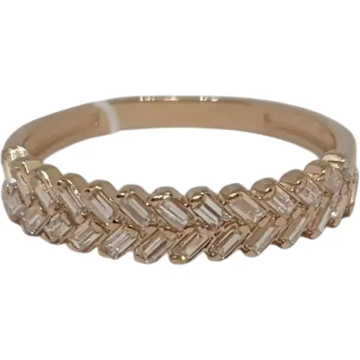 Золотое кольцо Favoritum с фианитами. 111183 17.5