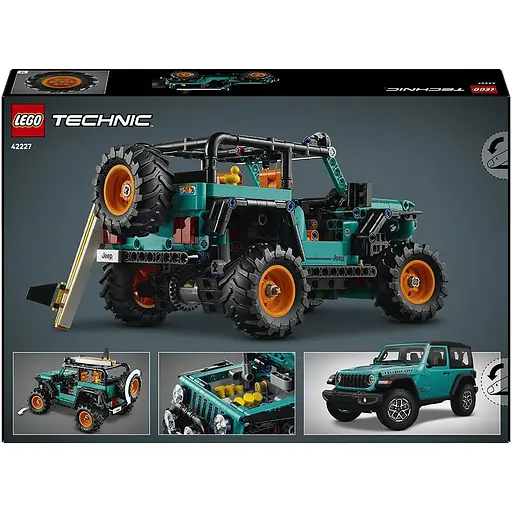 Конструктор LEGO Technic Позашляховик Jeep Wrangler Rubicon 723 деталі (42227) - фото 8