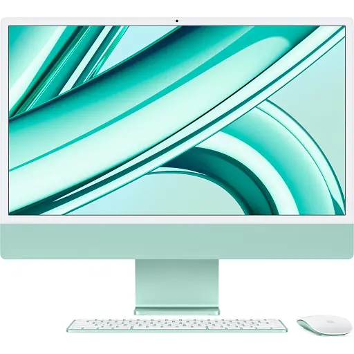 Моноблок Apple iMac 24" M3 10GPU 512GB Green (MQRP3) 2023 [99104] - фото 3