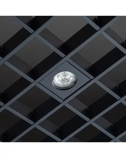 Точковий світильник для стелі Грильято Imperium Light 720186.68.68 Griliato GU10/GU5.3 1x50W IP20 Графітовий - фото 2