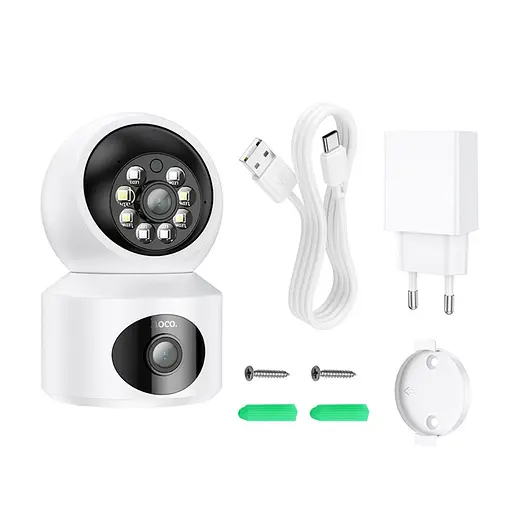 IP-камера відеоспостереження Hoco DI53 білий - фото 5