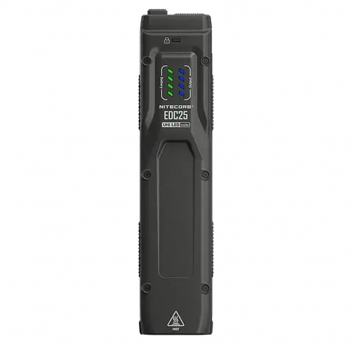 Потужний ручний ліхтар Nitecore EDC25 USB Type-C 3000лм (Чорний) - фото 4