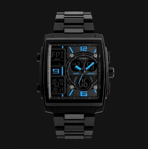 Наручний годинник Durable Skmei 1274 сині - фото 2