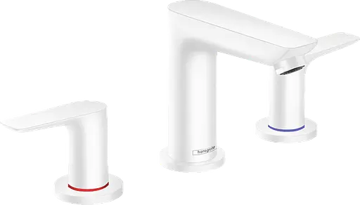 Смеситель для умывальника Hansgrohe Talis E на 3 отверстия белый матовый 71733700 Белый матовый - фото 1