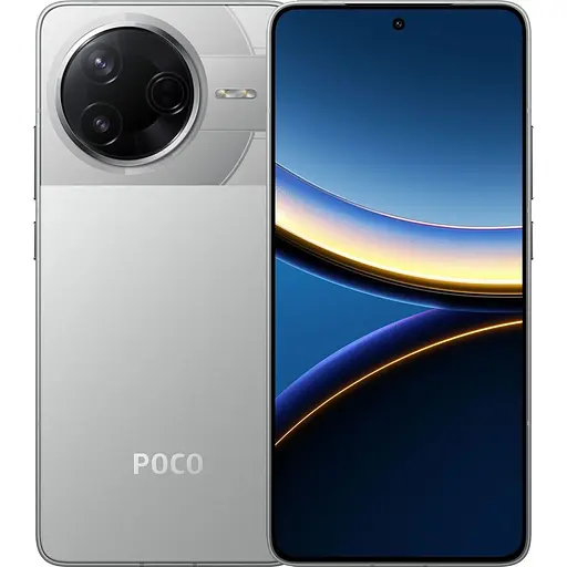 Смартфон Xiaomi Poco F7 Pro 12/256GB Silver Global Version no charger