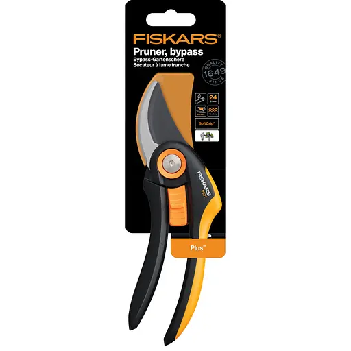Секатор Fiskars Plus P521, Bypass до 24 мм (1057167) - фото 5