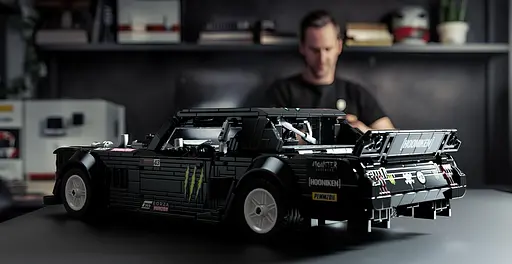 Конструктор Nifeliz Автомобіль Muscle Car "Mini HOONIKEN" (NF10272) - фото 9