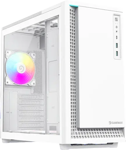 Корпус Gamemax P30 ARGB White - фото 1