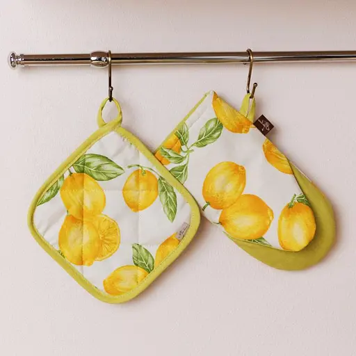 Рукавичка Прованс Лимончики 30х18 см (43229) - фото 4