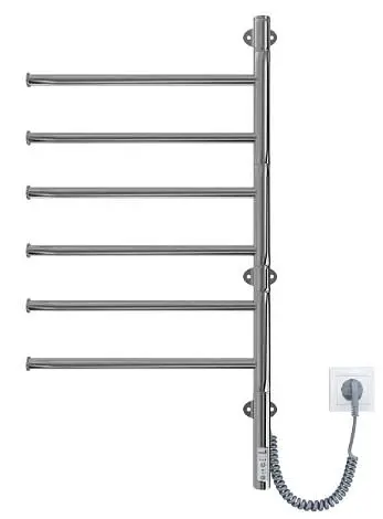 Електрична рушникосушка Mario Веер-I 800x445x50 TR таймер-регулятор 2.3.0408.11.P - фото 3