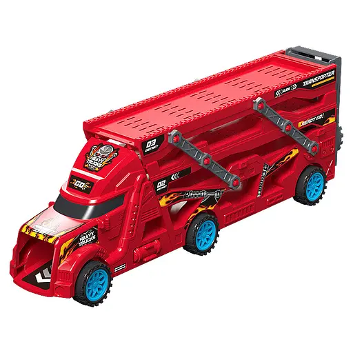 Трейлер, 107-7-10, 35.5 см, з машинками, 3 шт. (В асортименті) - фото 2