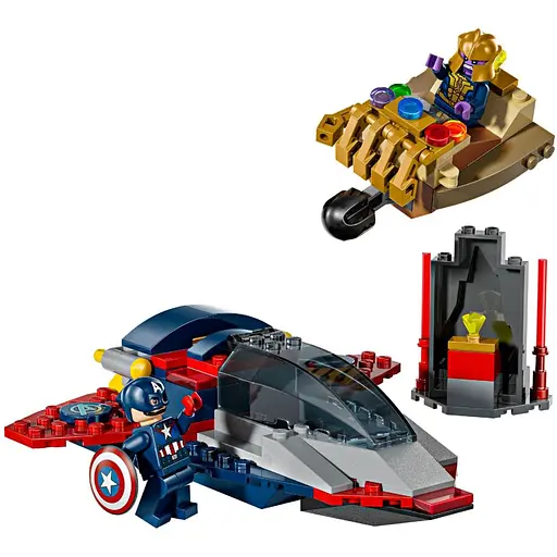 Конструктор LEGO Marvel Super Heroes Капітан Америка проти Таноса 107 деталей (76319)  - фото 5