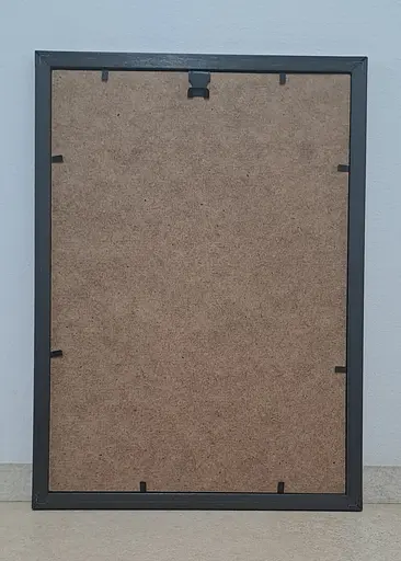 Фоторамка 21Х30, (А4), коричневая без золотой вставки, 1511-B84 б/з, Оргстекло + ДВП - фото 2