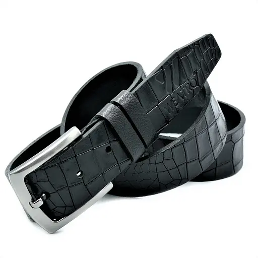 Ремінь шкіряний Weatro чоловічий 115-120 см acs0022019 - фото 2