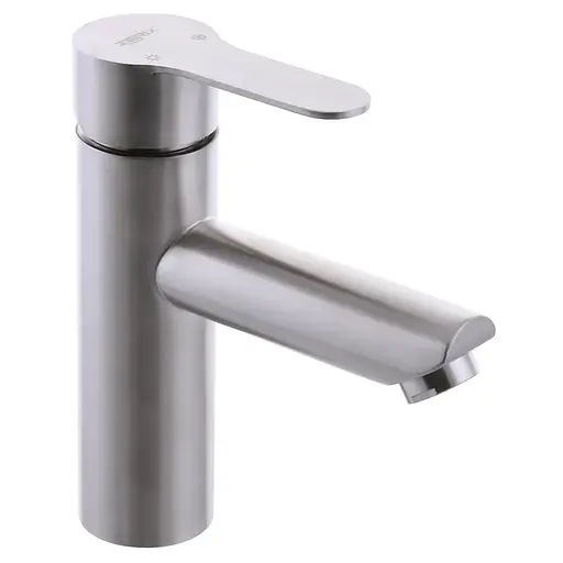 Смеситель для умывальника Zerix LR71003 ZX2988 Нержавеющая сталь - фото 1