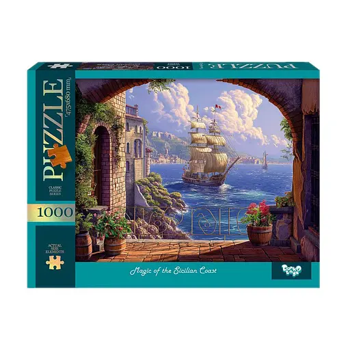 Пазл Магия Сицилийского побережья C1000-13-02, 1000 элементов