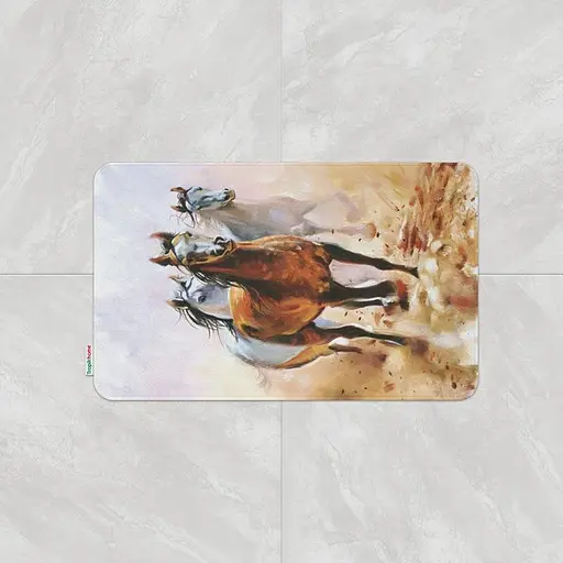 Килимок для ванної кімнати Tabe Horses 60 x 100