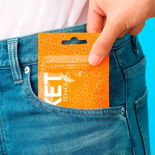 Мастурбатор Tenga Pocket Hexa-Brick (SO5597) [96200] - фото 5