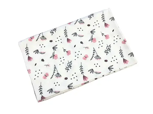 Пеленка фланель Moontime "Цветочки" - фото 1