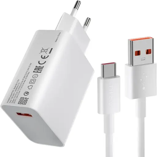 Зарядний пристрій PD Xiaomi 33 W + кабель Type-C комплект набір - фото 1