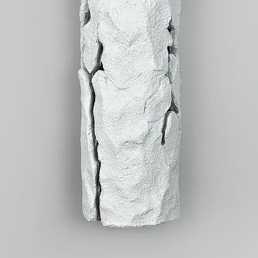 Настінний світильник Line F з імітацією текстури каменю 39х9 см білий Арт. 2087-90*385 LED 3000-6000K WHITE - фото 4