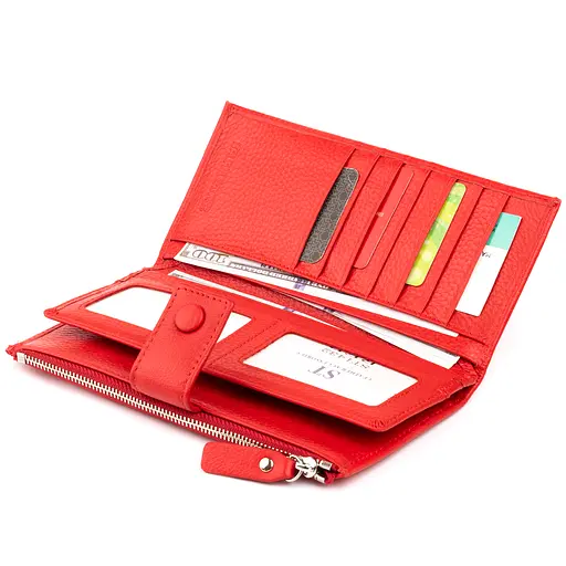 Кожаный женский кошелек ST Leather 19х9х1.7 см acs0015070 - фото 3