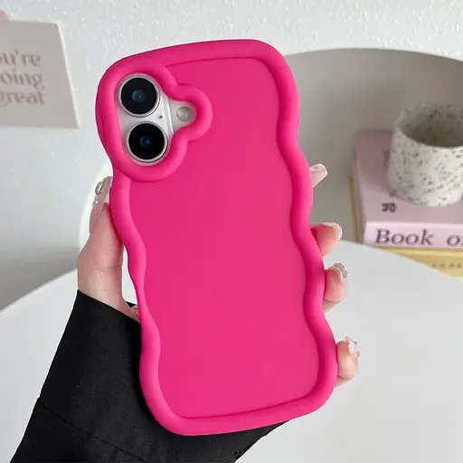 Чехол Epik TPU Ripple для Apple iPhone 16, 6.1 Dragon Fruit - фото 2