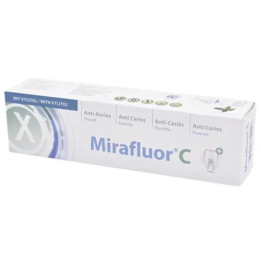Високоякісна зубна паста на основі натрію фториду Mirafluor C Miradent - фото 1