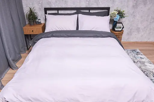 Підковдра Moon&Star Бязь Gold Люкс Orchid Gray Євро 200x220 см - фото 2