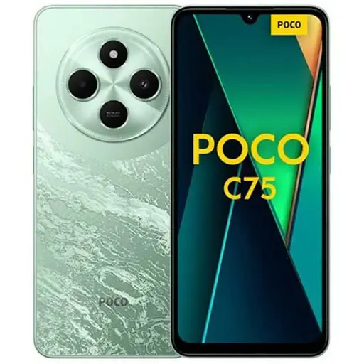 Смартфон Xiaomi Poco C75 6/128gb Green (Global Version) (with charger) - фото 2