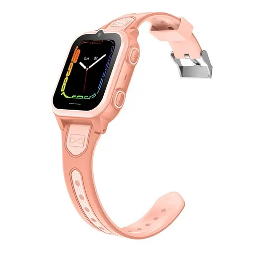 Смарт часы-телефон детские Wonlex CT21 Mini с видеозвонком WI-FI GPS SIM-карта Pink (18352) - фото 3