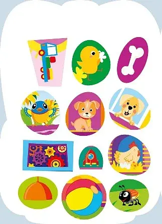 Рюкзачок із наліпками. Цуценя Персик - фото 4