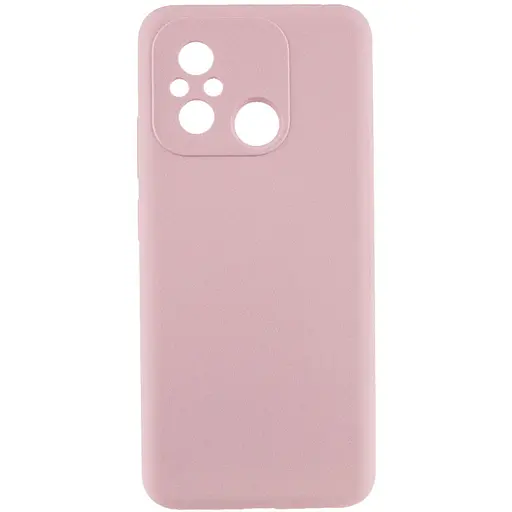 Чехол Lakshmi Silicone Cover Full Camera AAA для Xiaomi Redmi 12C Розовый/Pink Sand
