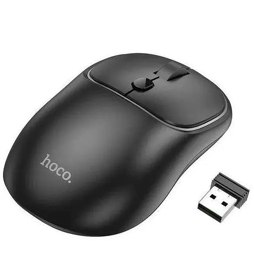 Бездротова миша Hoco GM25 2 режимна чорна - фото 2