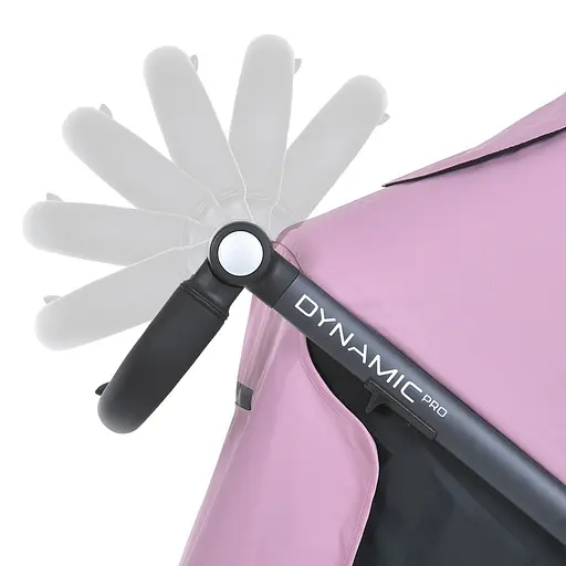 Дитяча прогулянкова коляска-книжка El Camino ME 1053-3 Dynamic Pro Mauve Pink Рожева - фото 10